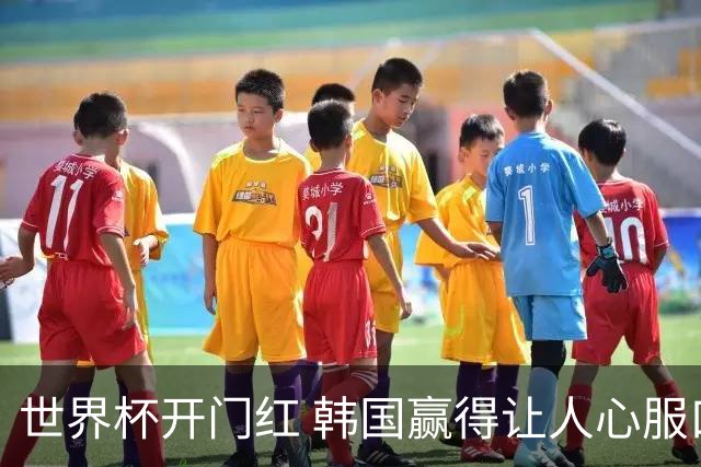 世界杯开门红 韩国赢得让人心服口服